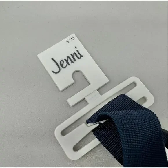 Jenni Belt Bag Womens S/M Denim Blue Quilted Modern Essential Feminine Trendy - Picture 6 of 10